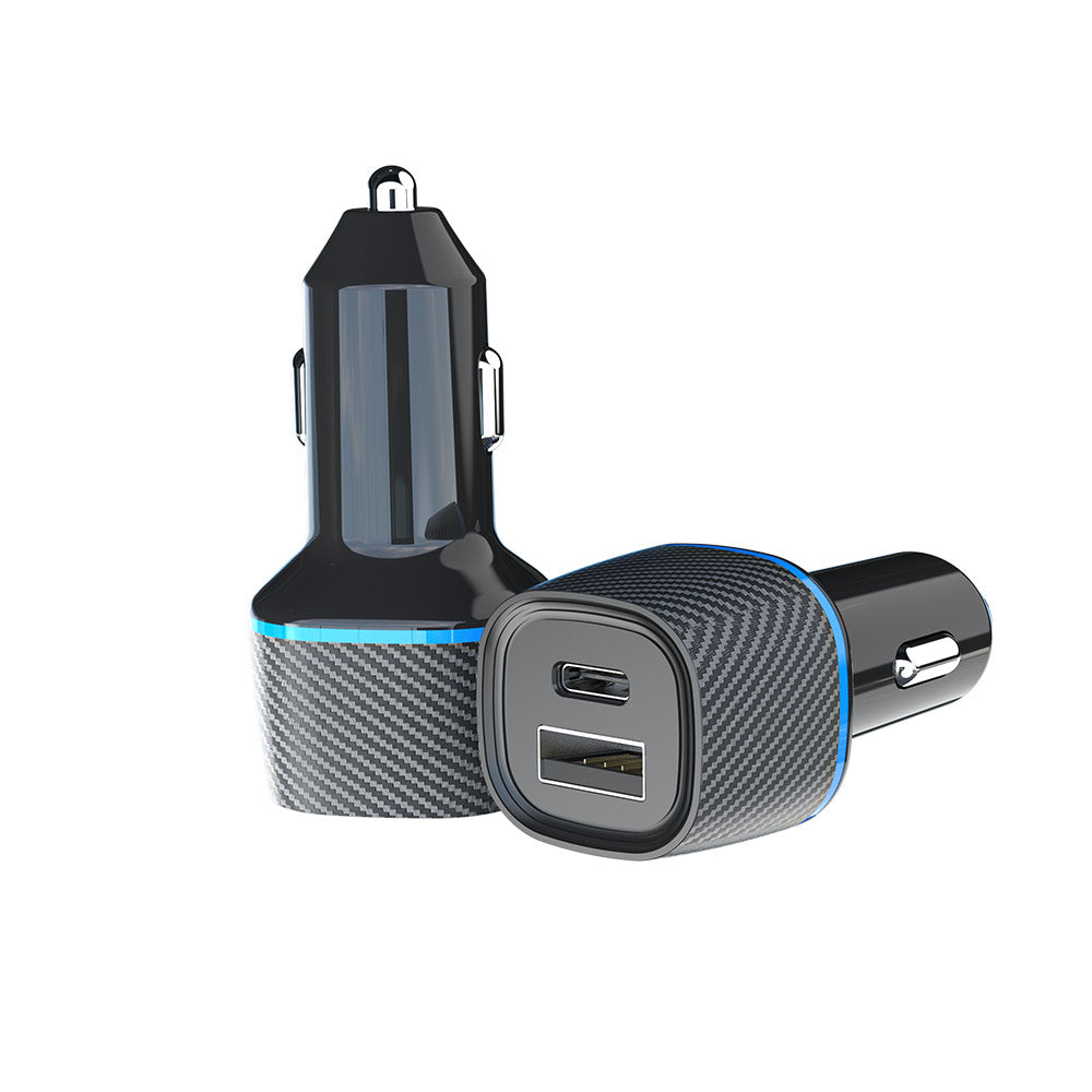 APPS2Car 2-Pack USB C Car Charger Mini 36W Dual Port Type C PD Car Charger  – APPS2Car Mount