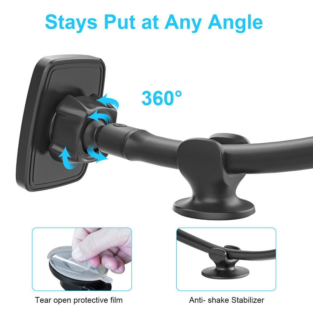 APPS2Car Magnetic Phone Mount with 13'' Flexible Gooseneck for Car Truck – APPS2Car  Mount