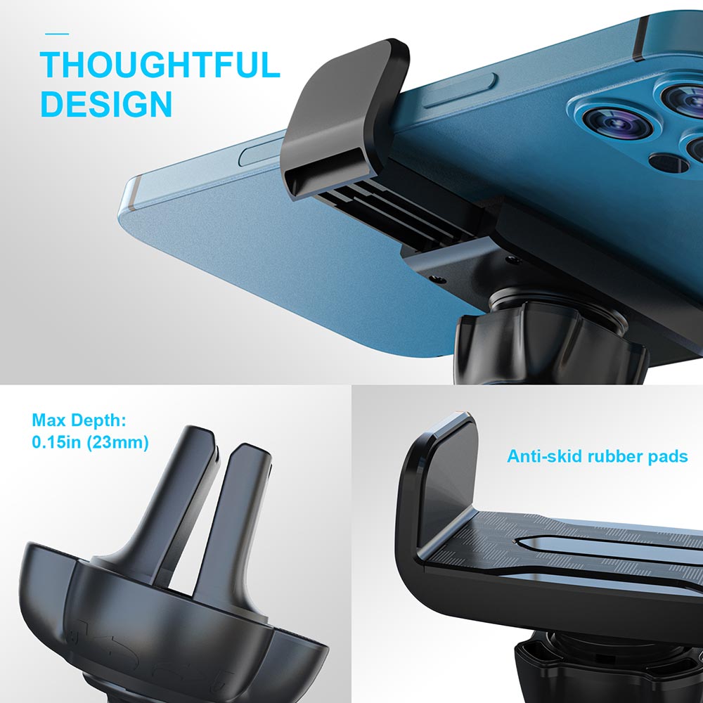 APPS2Car Air Vent Phone Holder Stable Adjustable Cradle Car Mount